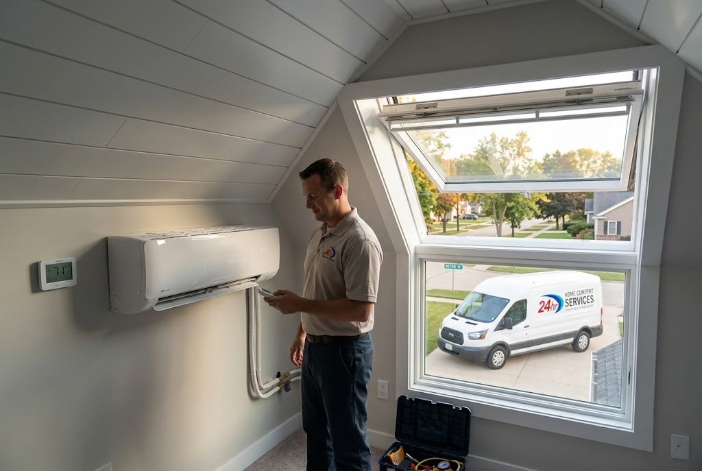 How to Cool that One Room that’s Always Too Hot: A Mini-Split in Milton